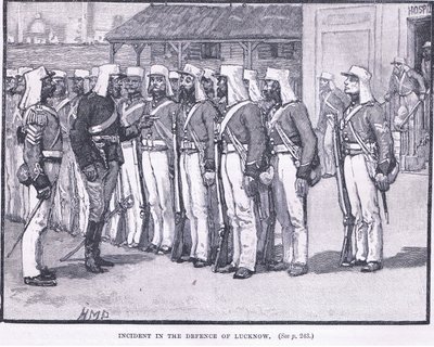 Incident in the Defence of Lucknow 1857 AD by Henry Marriott Paget